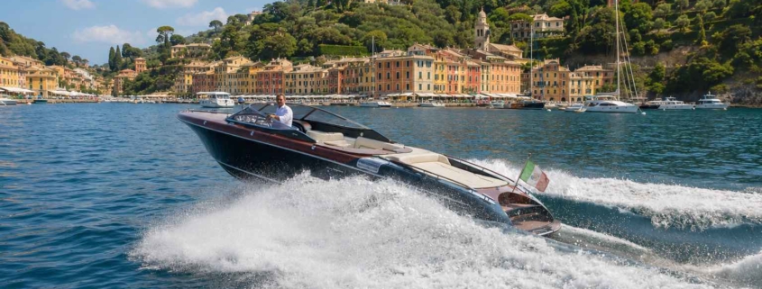 Riva boat rental Portofino private charter experience